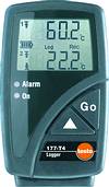 The testo 177 stores 48 000 readings